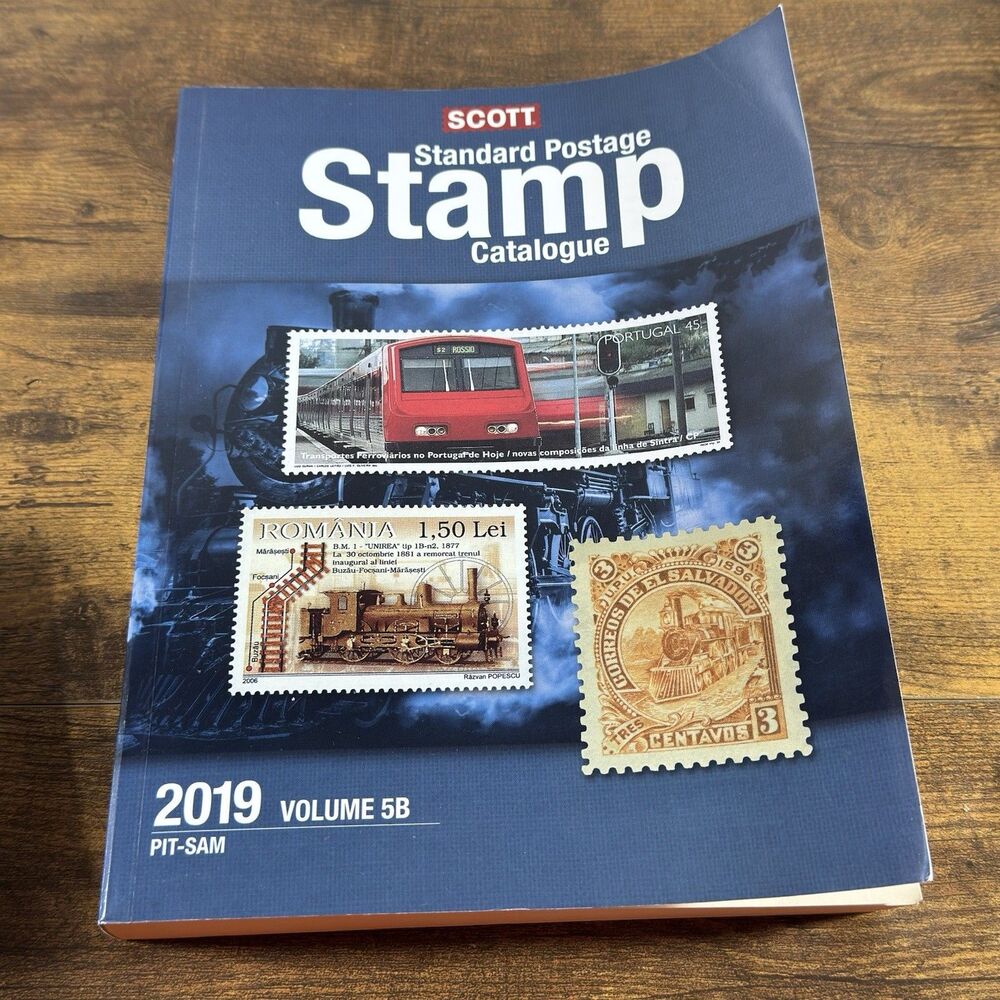 2019 Scott Standard Postage Stamp Catalog Volume 5B PIT-SAM